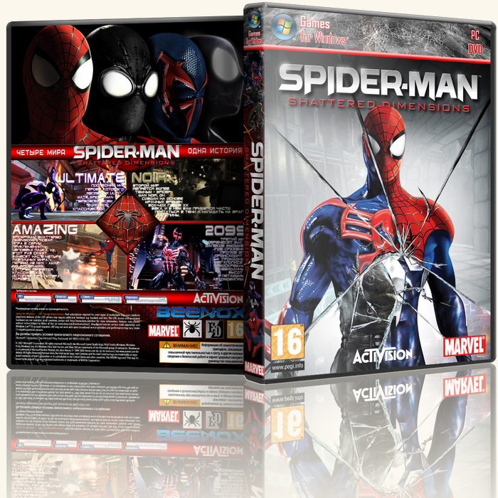 Скачать Spider-Man: Shattered Dimensions[2010] (Лицензия/RUS) бесплатно!