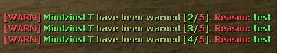 WARNING SYSTEM (CSS)